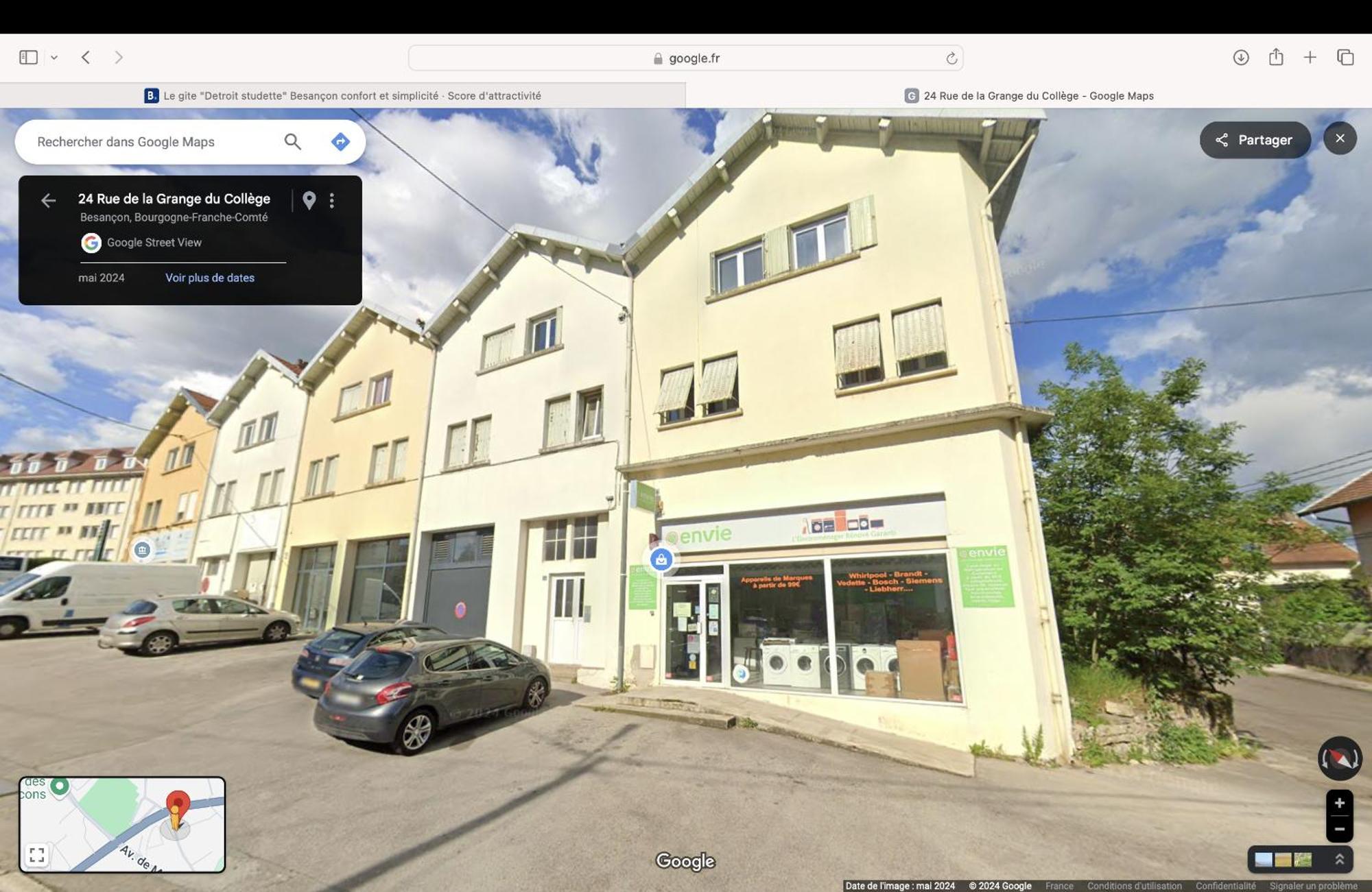Le Gite "Detroit Studette" Besancon Confort Et Simplicite Exterior foto